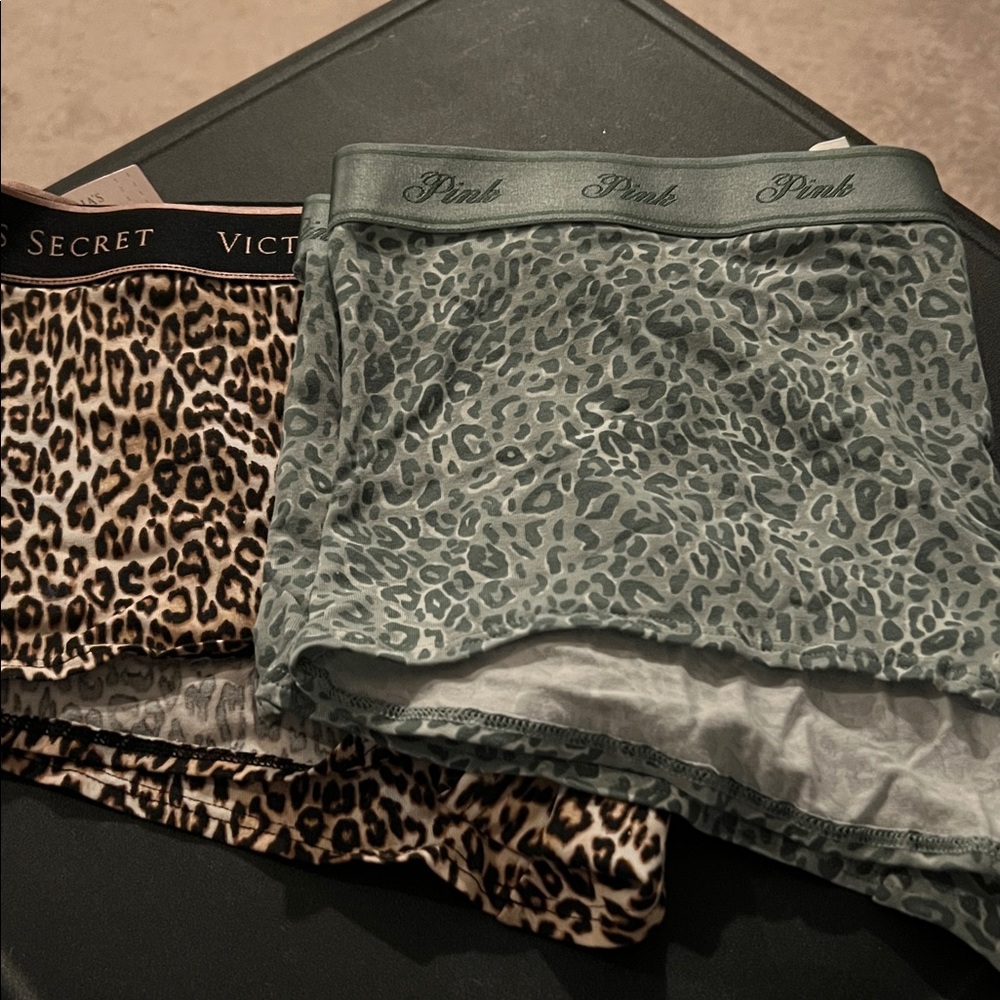 NWT lot of 2 VS/Pink boyshort underwear size xxl